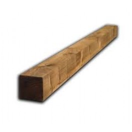 Square Wooden Posts - 1.8 x 100x100mm -  4 pack