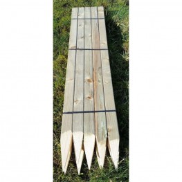 Tree stakes / wooden pegs - 6ft long 2" width 