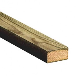  Batten Wood 22x50mm 3M Timber Lengths 8 Pack Sawn & Treated Quality Wood Brown 